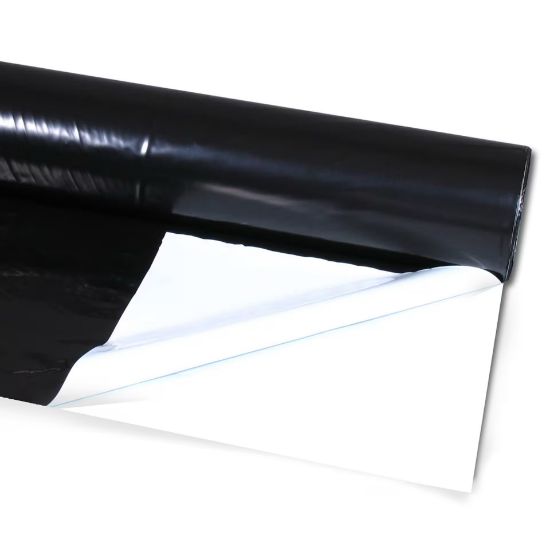 Poza cu Folie albă-neagră 5010 Plastika Kritis