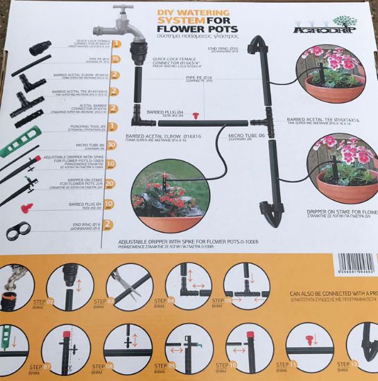 Poza cu Kit irigare pentru 30 ghivece