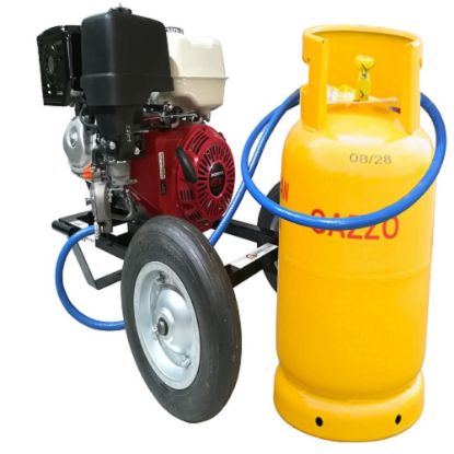 Motopompa de presiune 4" motor HONDA cu adaptare GPL